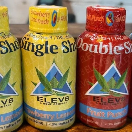 Delta Elev8- THC Shot from Elev8 at Elevate Evolution- Grab yours today for $6.99!