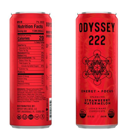 Odyssey Elixir- Sparkling Mushroom Drink from Odyssey Elixir at Elevate Evolution- Grab yours today for $4.99! 