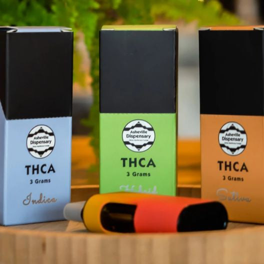 Asheville Dispensary’s 3 Gram Sativa THCA Disposable Vape from Asheville Dispensary at Elevate Evolution- Grab yours today for $59.99! 