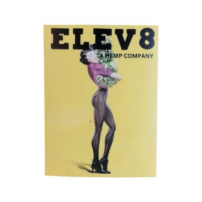 Elev8 Pin up Sticker from Bud Box at Elevate Evolution- Grab yours today for $1.49! 