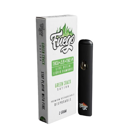 Fuego Hemp 2 Gram- THCA + △9 + THC – P Vape from Fuego at Elevate Evolution- Grab yours today for $29.99! 