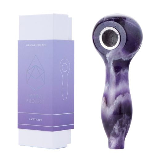 Astral Project- Gemstone Spoon Pipes from Astral Project at Elevate Evolution- Grab yours today for $29.99! 