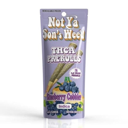 Not Ya Son’s Weed-  2 x 1.5 gram Pre Rolls from Not Ya Sons Weed at Elevate Evolution- Grab yours today for $14.99! 