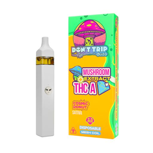 Dozo – Don’t Trip Mushroom + THC-A Diamond Disposable 2.5g from Dozo at Elevate Evolution- Grab yours today for $36.79! 