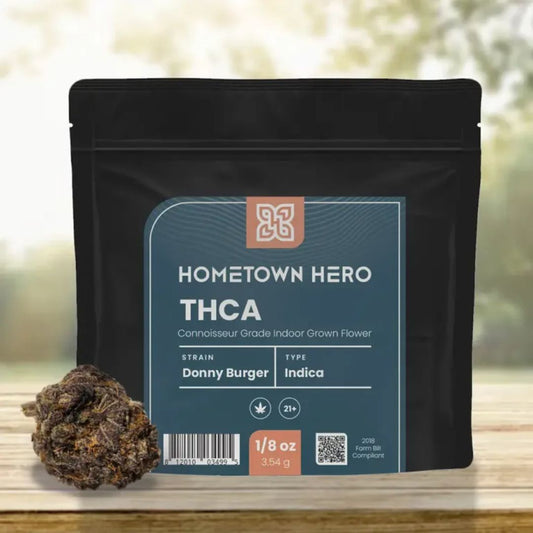 Hometown Hero THC-A Flower from Hometown Hero at Elevate Evolution- Grab yours today for $45.99! 