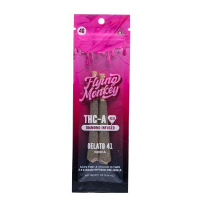 Flying Monkey THC-A - (2)- 2 gram Pre Rolls from Social Brands at Elevate Evolution- Grab yours today for $13.99! 