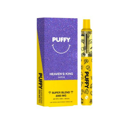 Puffy Super Blend Disposable 2000mg from Puffy at Elevate Evolution- Grab yours today for $29.99! 