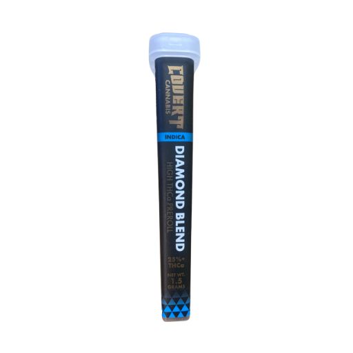 Covert Cannabis- Diamond Blend 1.5G Pre Roll from Covert at Elevate Evolution- Grab yours today for $14.99! 