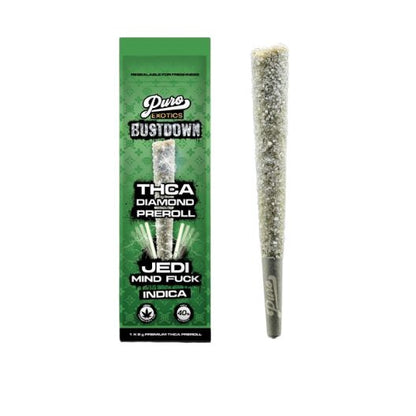 PURO’s Bustdown Preroll- 2g THC-A Diamond from Puro exotics at Elevate Evolution- Grab yours today for $16.99! 