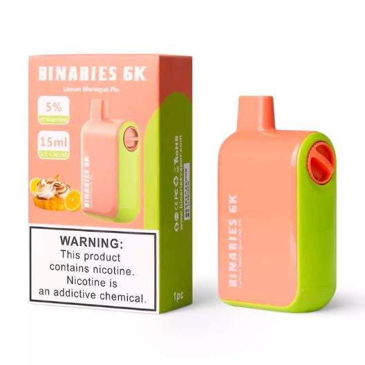 Binaries 6K 6000 Puff Disposable- 15ml from Binaries at Elevate Evolution- Grab yours today for $16.99! 