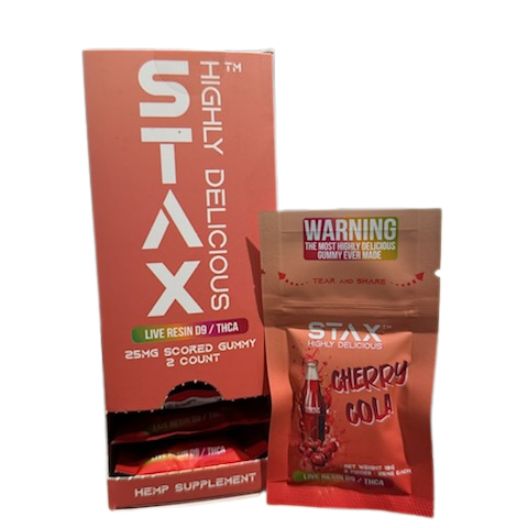 STAX Highly Delicious- Live Resin Gummies from STAX at Elevate Evolution- Grab yours today for $6.99! 