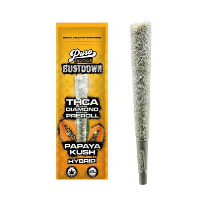 PURO’s Bustdown Preroll- 2g THC-A Diamond from Puro exotics at Elevate Evolution- Grab yours today for $16.99! 