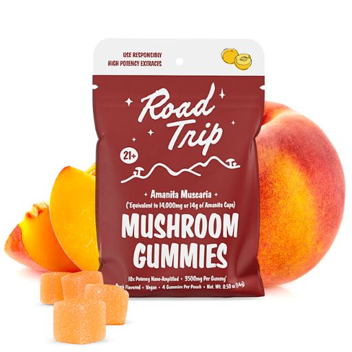 Road Trip- Amanita Muscaria Mushroom Gummies from Road Trip at Elevate Evolution- Grab yours today for $29.99! 