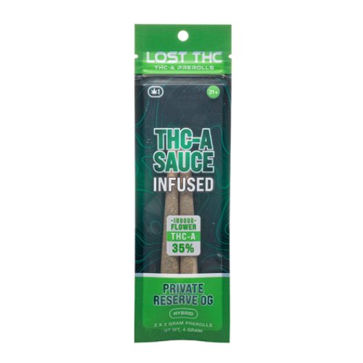 LOST THC- THCA Pre Rolls- 4g from Lost THC at Elevate Evolution- Grab yours today for $13.99! 