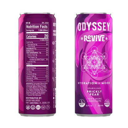 Odyssey Elixir- Sparkling Mushroom Drink from Odyssey Elixir at Elevate Evolution- Grab yours today for $4.99! 