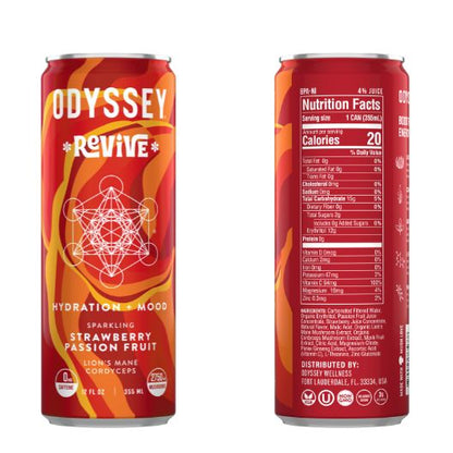 Odyssey Elixir- Sparkling Mushroom Drink from Odyssey Elixir at Elevate Evolution- Grab yours today for $4.99! 