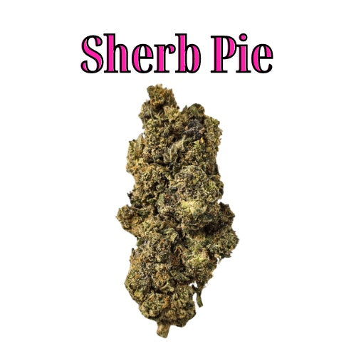 Sherb Pie 29% Indica/Hybrid THC-A Flower from Not specified at Elevate Evolution- Grab yours today for $14.99! 