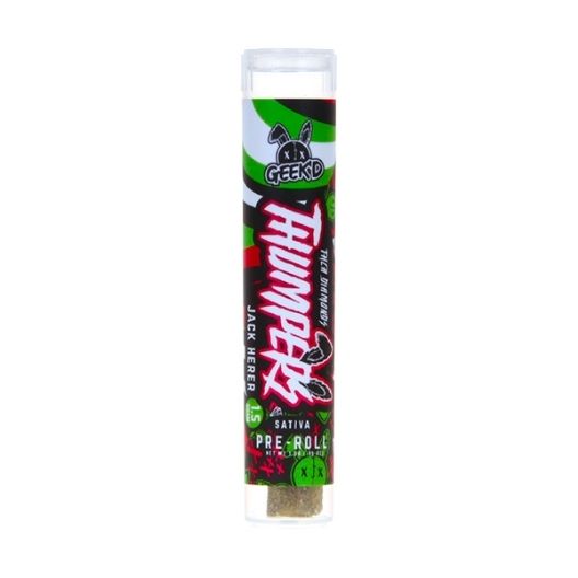 Geek'd Thumper 1.5g THC-A Diamonds Pre Rolls from Geek'd at Elevate Evolution- Grab yours today for $14.99! 