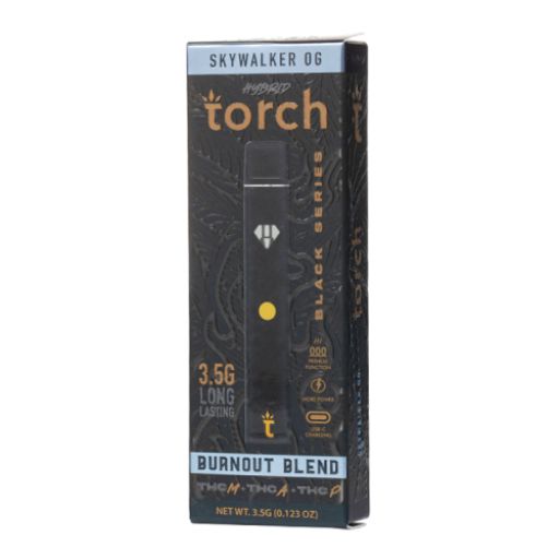 Torch Burnout Blend Black Series 3.5G Disposables from Torch at Elevate Evolution- Grab yours today for $29.99! 