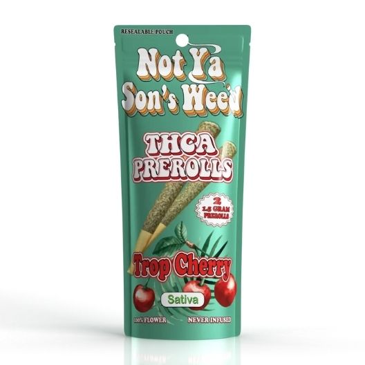 Not Ya Son’s Weed-  2 x 1.5 gram Pre Rolls from Not Ya Sons Weed at Elevate Evolution- Grab yours today for $14.99! 