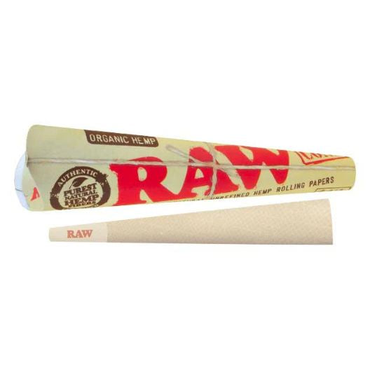 RAW Organic Hemp 1¼ Cones- 6 Pack from RAW at Elevate Evolution- Grab yours today for $4.99! 