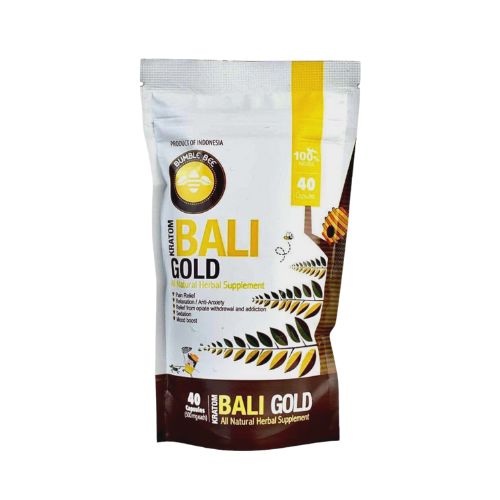 Bumble Bee Kratom Capsules- Bali Gold from Bumble Bee at Elevate Evolution- Grab yours today for $19.99! 