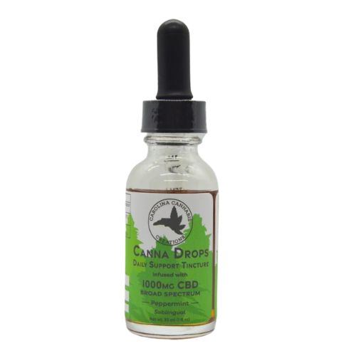 Carolina Cannabis Creations Broad Spectrum Tincture from Carolina Cannabis Creations at Elevate Evolution- Grab yours today for $52.99! 