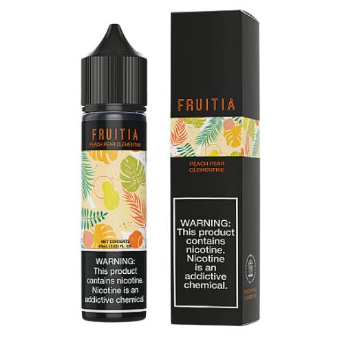 Fruitia Peach Pear Clementine 60ml