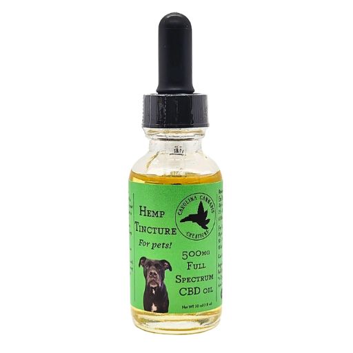 Carolina Cannabis Creations Full Spectrum Pet Tinctures from Carolina Cannabis Creations at Elevate Evolution- Grab yours today for $29.99! 