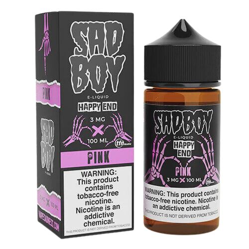 Sad Boy TFN Happy End Pink 100ml from Sad Boy at Elevate Evolution- Grab yours today for $19.99! 