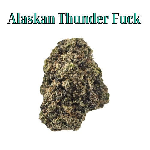 Alaskan Thunder F*ck 33% Sativa/Hybrid THC-A Flower from Not specified at Elevate Evolution- Grab yours today for $14.99! 