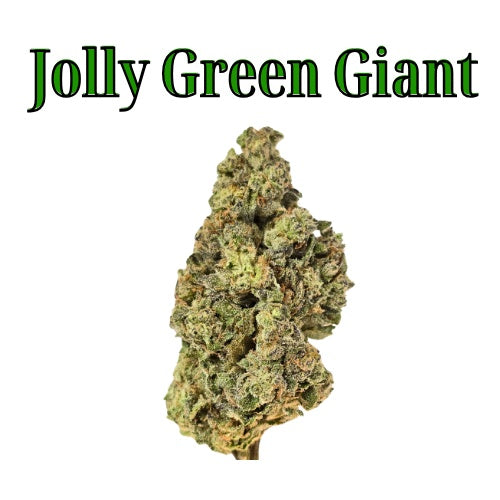 Jolly Green Giant 28% Indica/Hybrid THC-A Flower from Not specified at Elevate Evolution- Grab yours today for $14.99! 