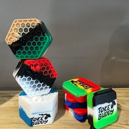 Toke Buddy Silicone Containers from Toke Buddy at Elevate Evolution- Grab yours today for $1.99! 