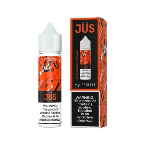 JUS Apple Bourbon Tobacco 60ml from JUS at Elevate Evolution- Grab yours today for $15.19! 