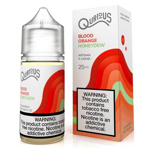 Qurious Salts Blood Orange Honeydew 30ml from Qurious at Elevate Evolution- Grab yours today for $4.99! 