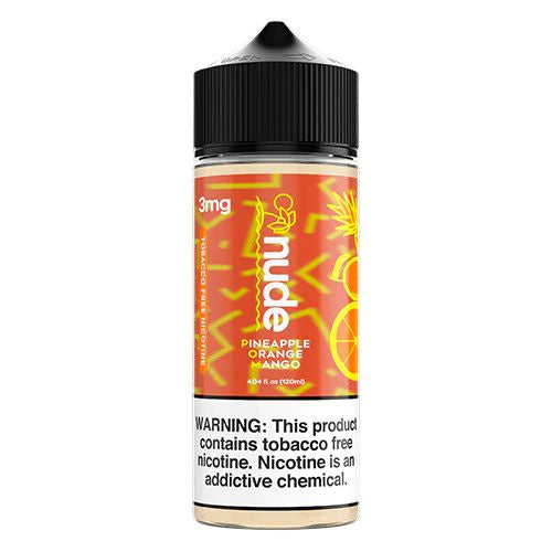 Nude Pineapple Orange Mango POM 120ml from Nude at Elevate Evolution- Grab yours today for $26.99! 