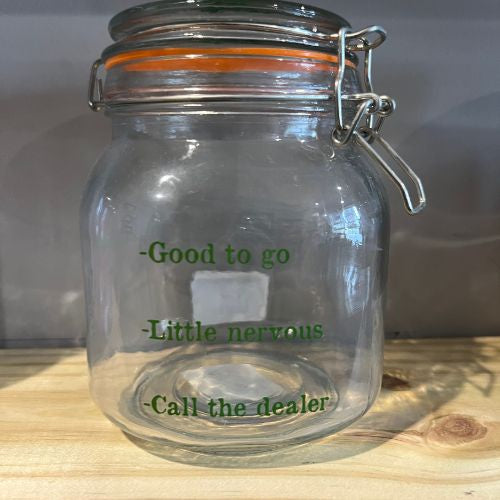 Large Mason Style Stash Jar from Not specified at Elevate Evolution- Grab yours today for $19.99! 