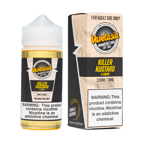 Vapetasia Killer Custard 100ml from Vapetasia at Elevate Evolution- Grab yours today for $22.99! 