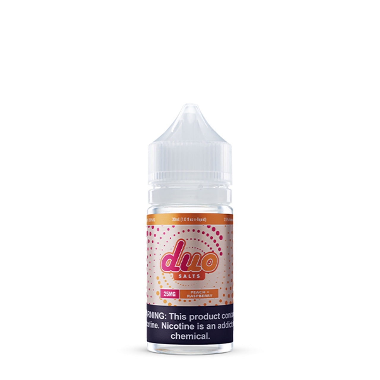 Duo Salts Peach and Raspberry 30ml from Duo at Elevate Evolution- Grab yours today for $18.49! 