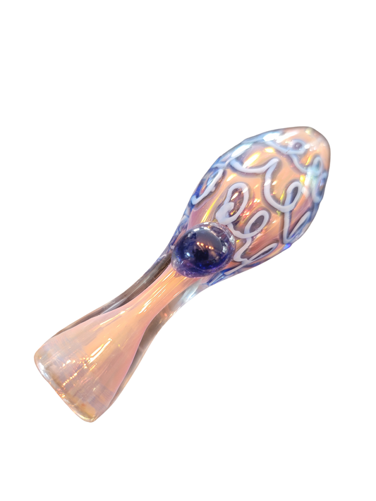 Round Belly Swirl Hand Pipe from Not specified at Elevate Evolution- Grab yours today for $6.99! 