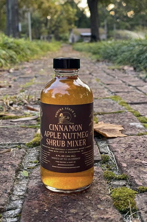 Pomona Shrub Co - Cinnamon Apple Nutmeg Shrub from Pomona Shrub Co at Elevate Evolution- Grab yours today for $12.99! 