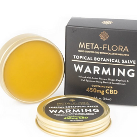 Meta Flora Warming  Salve from Carolina Hemp Company at Elevate Evolution- Grab yours today for $39.99! 