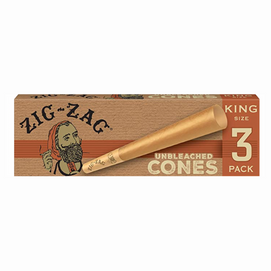 ZIG ZAG King Cones Unbleached 3 pack from Zig Zag at Elevate Evolution- Grab yours today for $2.99! 