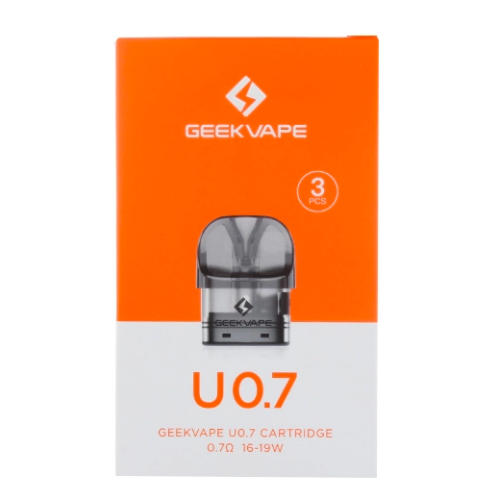 GeekVape U 2ML Refillable Replacement Pod - 3 Pack from Geek Vape at Elevate Evolution- Grab yours today for $11.99! 