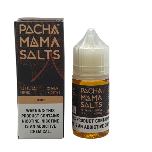 Pacha Mama  Sorbet  30ml Nic Salt from Pacha at Elevate Evolution- Grab yours today for $10! 