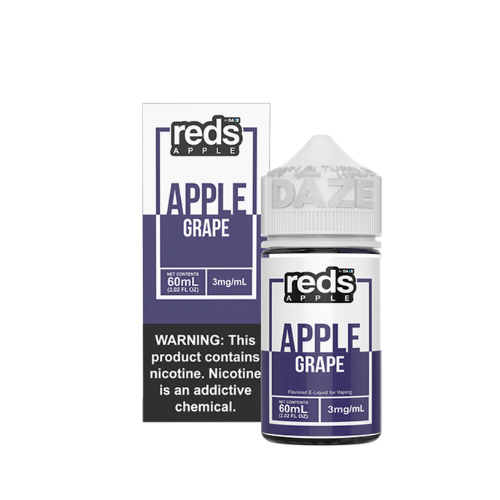 7 Daze Reds Apple Grape 60ml 0mg from 7 Daze at Elevate Evolution- Grab yours today for $9.99! 