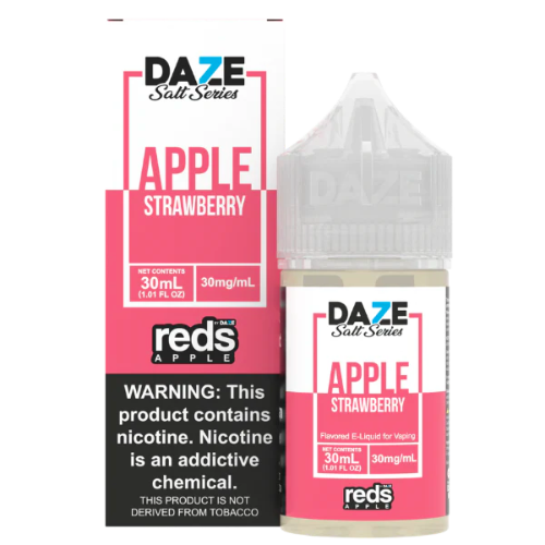 7 Daze Salt Series Strawberry 30ml from 7 Daze at Elevate Evolution- Grab yours today for $18.49! 