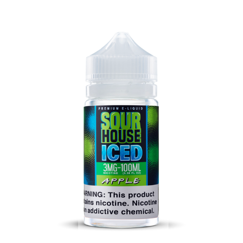 Sour House Iced 100ml- Apple from Sour House at Elevate Evolution- Grab yours today for $22.99! 