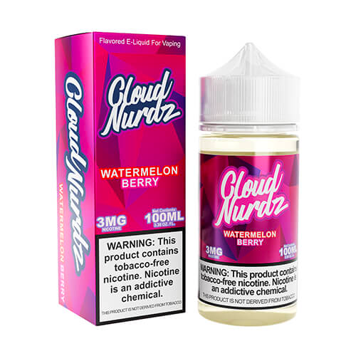 Cloud Nurdz  Watermelon Berry  100ml from Cloud Nurdz at Elevate Evolution- Grab yours today for $19.99! 