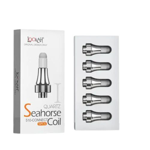 Lookah- Seahorse Pro Quartz Coil- 5 pack from Lookah at Elevate Evolution- Grab yours today for $24.99! 